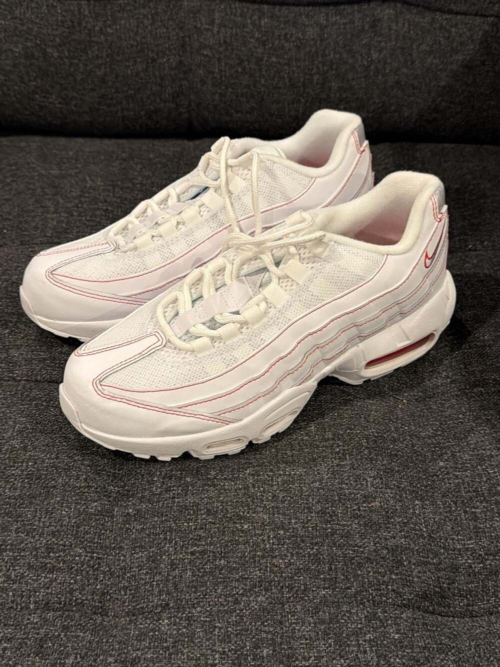 6Y / 7.5W - Nike Air Max 95 Recraft GS ‘Candy Cane’ (II4053-101)